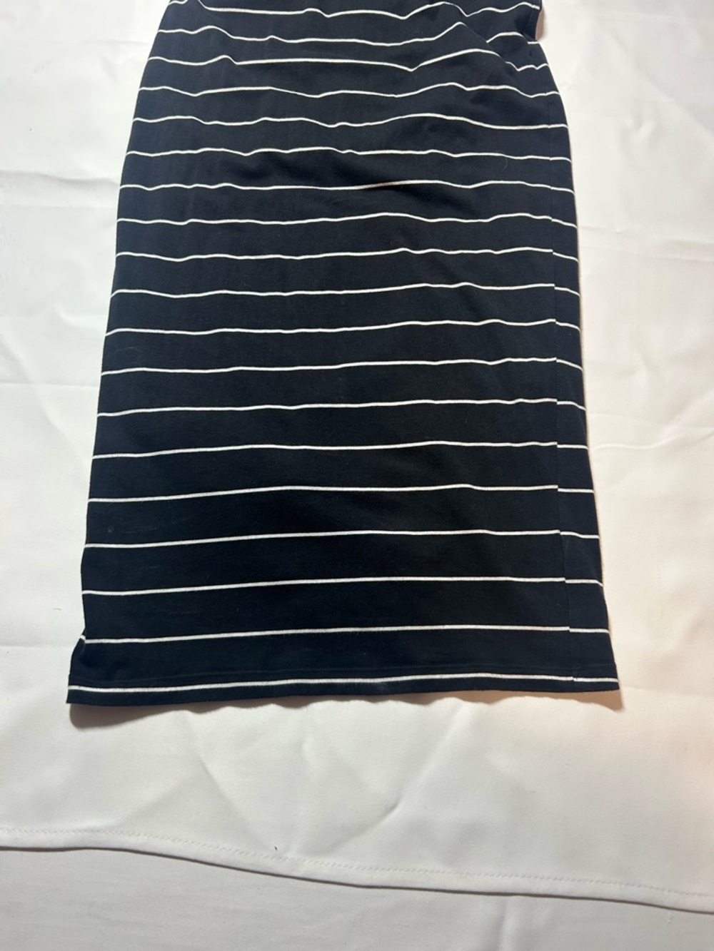 Athleta Black Tank Top with White Stripe - Picture 7 of 7
